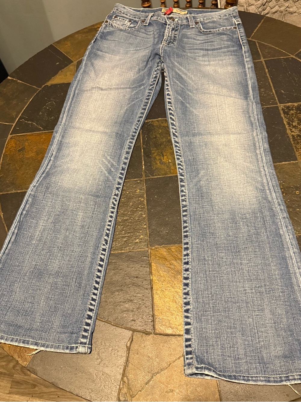 BKE Light Blue Flare Jeans